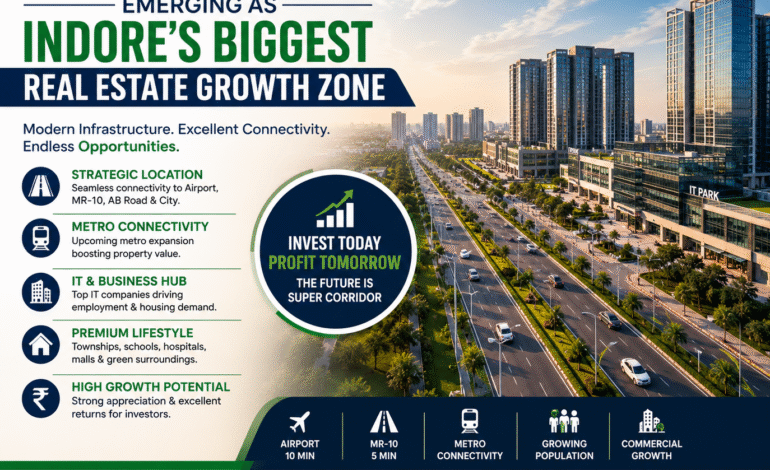 Super Corridor Emerging as Indore’s Biggest Real Estate Growth Zone
